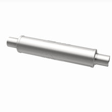 Load image into Gallery viewer, MagnaFlow Exhaust Products Exhaust Muffler MagnaFlow Exhaust Products Straight-Through Performance Muffler; 2.25in. Center/Center; 4x18x4 Body 10425
