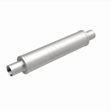 Load image into Gallery viewer, MagnaFlow Exhaust Products Exhaust Muffler MagnaFlow Exhaust Products Straight-Through Performance Muffler; 2.25in. Center/Center; 4x18x4 Body 10425
