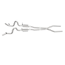 Load image into Gallery viewer, MagnaFlow Exhaust Products Exhaust System Kit MagnaFlow Exhaust Products Magnaflow Street Series Stainless Crossmember-Back System 15898
