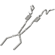 Load image into Gallery viewer, MagnaFlow Exhaust Products Exhaust System Kit MagnaFlow Exhaust Products Magnaflow Street Series Stainless Crossmember-Back System 15898
