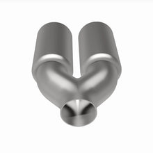 Load image into Gallery viewer, MagnaFlow Exhaust Products Exhaust Tail Pipe Tip MagnaFlow Exhaust Products Magnaflow Dual Exhaust Tip - 2.25in. Inlet/3in. Outlet 35167
