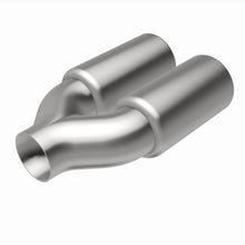 Load image into Gallery viewer, MagnaFlow Exhaust Products Exhaust Tail Pipe Tip MagnaFlow Exhaust Products Magnaflow Dual Exhaust Tip - 2.25in. Inlet/3in. Outlet 35167
