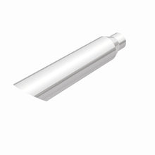 Load image into Gallery viewer, MagnaFlow Exhaust Products Exhaust Tail Pipe Tip MagnaFlow Exhaust Products Magnaflow Single Exhaust Tip - 2.25in. Inlet/3.5in. Outlet 35216
