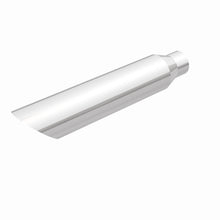 Load image into Gallery viewer, MagnaFlow Exhaust Products Exhaust Tail Pipe Tip MagnaFlow Exhaust Products Magnaflow Single Exhaust Tip - 2.25in. Inlet/3.5in. Outlet 35216
