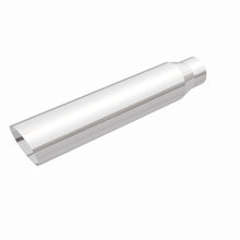Load image into Gallery viewer, MagnaFlow Exhaust Products Exhaust Tail Pipe Tip MagnaFlow Exhaust Products Magnaflow Single Exhaust Tip - 2.5in. Inlet/3.5in. Outlet 35105
