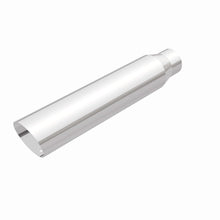 Load image into Gallery viewer, MagnaFlow Exhaust Products Exhaust Tail Pipe Tip MagnaFlow Exhaust Products Magnaflow Single Exhaust Tip - 2.5in. Inlet/3.5in. Outlet 35105
