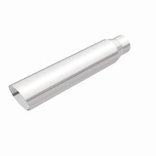 Load image into Gallery viewer, MagnaFlow Exhaust Products Exhaust Tail Pipe Tip MagnaFlow Exhaust Products Magnaflow Single Exhaust Tip - 2.5in. Inlet/3.5in. Outlet 35105
