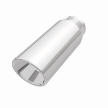 Load image into Gallery viewer, MagnaFlow Exhaust Products Exhaust Tail Pipe Tip MagnaFlow Exhaust Products Magnaflow Single Exhaust Tip - 2.5in. Inlet/3.5in. Outlet 35190
