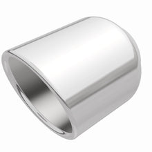Load image into Gallery viewer, MagnaFlow Exhaust Products Exhaust Tail Pipe Tip MagnaFlow Exhaust Products Magnaflow Single Exhaust Tip - 2.5in. Inlet/4in. Outlet 35136
