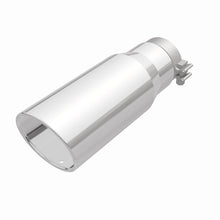 Load image into Gallery viewer, MagnaFlow Exhaust Products Exhaust Tail Pipe Tip MagnaFlow Exhaust Products Magnaflow Single Exhaust Tip - 3.5in. Inlet/5in. Outlet 35213
