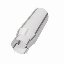 Load image into Gallery viewer, MagnaFlow Exhaust Products Exhaust Tail Pipe Tip MagnaFlow Exhaust Products Magnaflow Single Exhaust Tip - 3in. Inlet/4in. Outlet 35116
