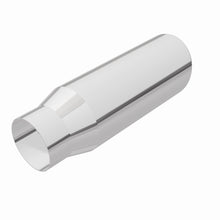Load image into Gallery viewer, MagnaFlow Exhaust Products Exhaust Tail Pipe Tip MagnaFlow Exhaust Products Magnaflow Single Exhaust Tip - 3in. Inlet/4in. Outlet 35116

