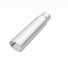 Load image into Gallery viewer, MagnaFlow Exhaust Products Exhaust Tail Pipe Tip MagnaFlow Exhaust Products Magnaflow Single Exhaust Tip - 4in. Inlet/5in. Outlet 35149
