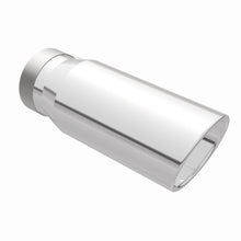 Load image into Gallery viewer, MagnaFlow Exhaust Products Exhaust Tail Pipe Tip MagnaFlow Exhaust Products Magnaflow Single Exhaust Tip - 4in. Inlet/5in. Outlet 35214
