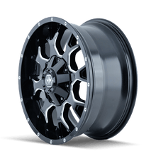 Load image into Gallery viewer, Mayhem Wheels - Cast Mayhem 8015 Warrior 18x9 / 8x170 BP / -12mm Offset / 125.2mm Hub Gloss Black Milled Wheel

