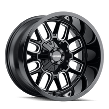 Load image into Gallery viewer, Mayhem Wheels - Cast Mayhem 8107 Cogent 18x9 / 8x170 BP / 0mm Offset / 125.2mm Hub Gloss Black Milled Wheel
