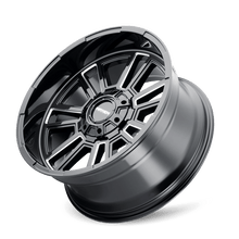 Load image into Gallery viewer, Mayhem Wheels - Cast Mayhem 8115 Apollo 20x9 / 6x135 BP / 0mm Offset / 106mm Hub Black w/ Milled Spokes Wheel
