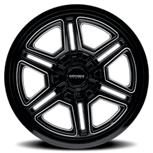 Load image into Gallery viewer, Mayhem Wheels - Cast Mayhem 8117 Hermosa 20x10 / 8x170 BP / -25mm Offset / 125.2mm Hub Black/Milled Wheel
