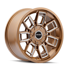 Load image into Gallery viewer, Mayhem Wheels - Cast Mayhem 8118 Ordinance 20x9 / 6x135/139.7 BP / 106.1mm Hub Matte Bronze Wheel w/ Milled Spokes
