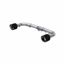 Load image into Gallery viewer, MBRP Exhaust Exhaust System Kit MBRP Exhaust S48053CF 2.5in. Axle-Back. Dual Rear Exit. T304 Stainless Steel with Carbon Fiber Tips.
