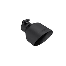 Load image into Gallery viewer, MBRP Tips MBRP Black-Coated Tip 2.5in ID, 5in OD Out, 8in Length, Angle Cut, Dual Wall
