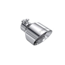 Load image into Gallery viewer, MBRP Tips MBRP T304 SS Tip 2.5in ID, 5in OD Out, 8in Length, Angle Cut, Dual Wall

