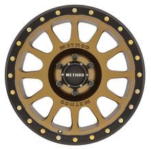 Load image into Gallery viewer, Method Wheels Wheels - Cast Method MR305 NV 17x8.5 0mm Offset 6x5.5 108mm CB Method Bronze/Black Street Loc Wheel
