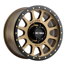 Load image into Gallery viewer, Method Wheels Wheels - Cast Method MR305 NV 17x8.5 0mm Offset 8x170 130.81mm CB Method Bronze/Black Street Loc Wheel
