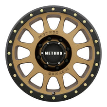 Load image into Gallery viewer, Method Wheels Wheels - Cast Method MR305 NV 17x8.5 0mm Offset 8x170 130.81mm CB Method Bronze/Black Street Loc Wheel
