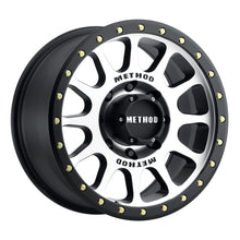 Load image into Gallery viewer, Method Wheels Wheels - Cast Method MR305 NV 17x8.5 0mm Offset 8x6.5 130.81mm CB Machined/Black Street Loc Wheel
