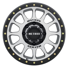 Load image into Gallery viewer, Method Wheels Wheels - Cast Method MR305 NV 17x8.5 0mm Offset 8x6.5 130.81mm CB Machined/Black Street Loc Wheel
