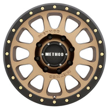 Load image into Gallery viewer, Method Wheels Wheels - Cast Method MR305 NV HD 18x9 +18mm Offset 8x170 130.81mm CB Method Bronze/Black Street Loc Wheel
