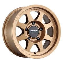 Load image into Gallery viewer, Method Wheels Wheels - Cast Method MR701 17x9 -12mm Offset 5x5 71.5mm CB Method Bronze Wheel
