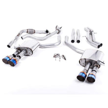 Load image into Gallery viewer, Milltek Exhaust > Cat back ### Engine > Exhaust > Cat back ### Engine > Performance > Exhaust > Cat back Milltek 2.5" Valved Non-Resonated Cat Back Exhaust - Audi B9 S4 | S5 | 3.0T (w/ Sport Diff)
