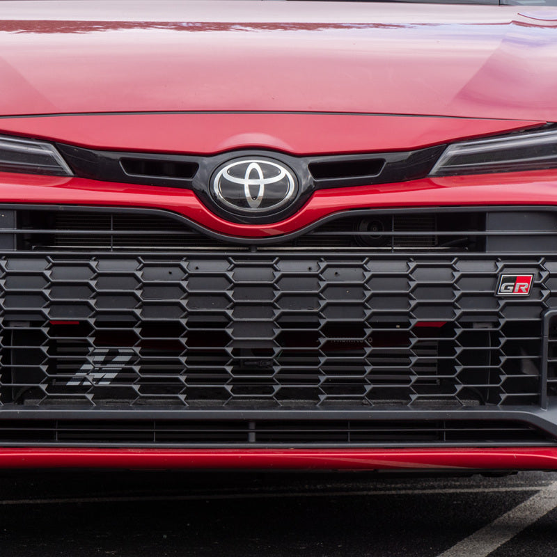 Mishimoto MISMMINT-GRC-23KSLBK Mishimoto 2023+ Toyota GR Corolla Intercooler & Pipe Kit - Silver Cooler - Black Pipes