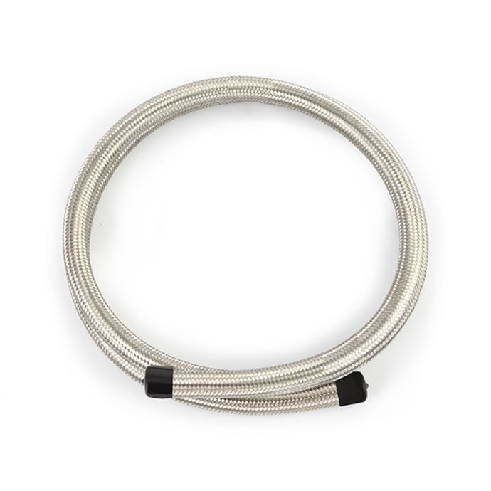 Mishimoto MISMMSBH-0672-CS Mishimoto 6Ft Stainless Steel Braided Hose w/ -6AN Fittings - Stainless