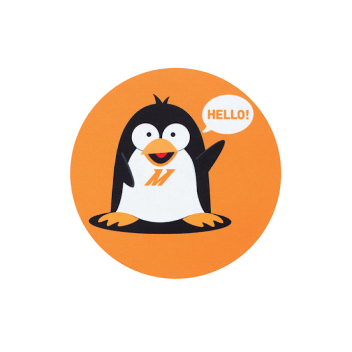 Mishimoto MISMMPROMO-MPAD-HELLO Mishimoto Chilly The Penguin Mouse Pad