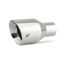 Load image into Gallery viewer, Mishimoto Turbo Inlets Mishimoto Clamp-on Double Wall Exhaust Tip 2.5 Inlet Slash Cut - polished
