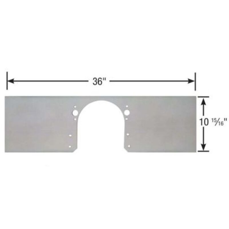 Moroso MORC4005 Moroso  Chevrolet Big Block 1-Piece Front Motor Plate