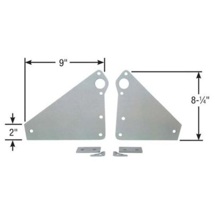 Moroso MORC4007 Moroso Chevrolet Big Block 2-Piece Front Motor Plate
