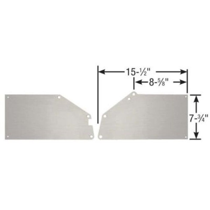 Moroso MORC3993 Moroso Ford 4-Valve Modular V8 5.4L Engine 2-Piece Front Motor Plate