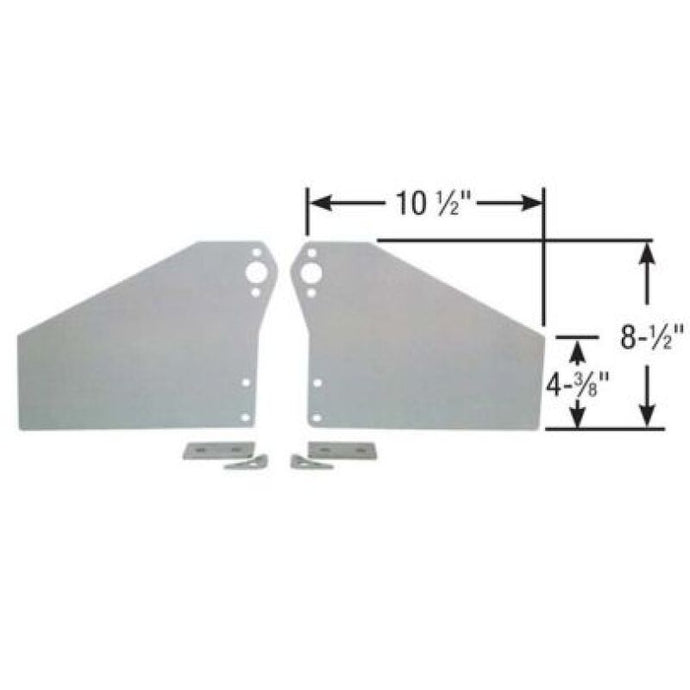 Moroso MORC4006 Moroso SBC & 90 Degree V6 Engines 2-Piece Front Motor Plate
