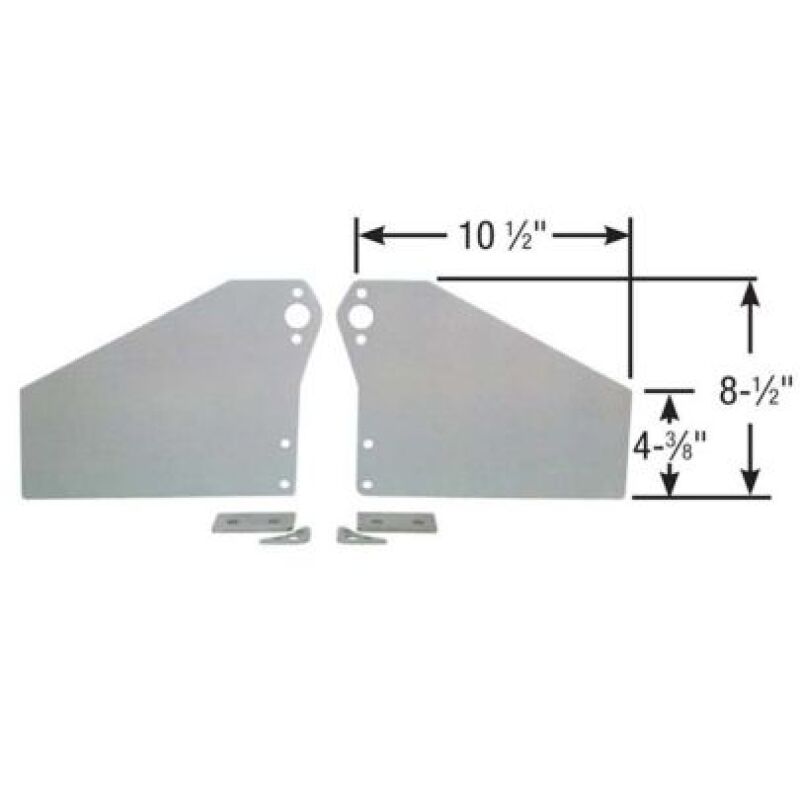 Moroso MORC4006 Moroso SBC & 90 Degree V6 Engines 2-Piece Front Motor Plate