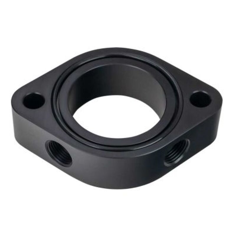 Moroso MOR63434 Moroso SBC/BBC Intake Brodix HV Series Thermostat Spacer - Black Anodized
