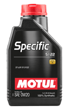 Load image into Gallery viewer, Motul Motor Oils Motul 1L OEM Synthetic Engine Oil ACEA A1/B1 Specific 5122 0W20

