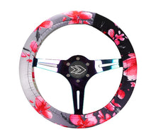 Load image into Gallery viewer, NRG Steering Wheels NRG Steering Wheel Cover - Sakura Stretch Polyester w/ PrismaTag
