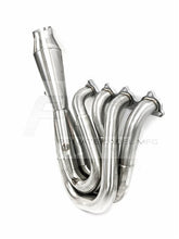 Load image into Gallery viewer, PrivateLabelMfg PLM-HH-HOOD-HEADER-A OPEN BOX PLM Power Driven H-Series Hood Exit Race Header 4-1 Megaphone H22 F20B H22A
