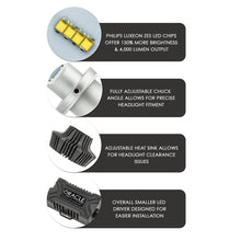 Load image into Gallery viewer, ORACLE Lighting ORL5232-001 Oracle H7 4000 Lumen LED Headlight Bulbs (Pair) - 6000K
