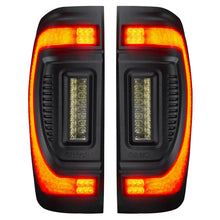 Load image into Gallery viewer, ORACLE Lighting Tail Lights Oracle 19-23 GMC Sierra Black Series Flush Style LED Tail Lights - Factory Halogen
