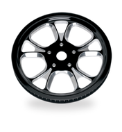Performance Machine PFM0093-7666GALL-BMP Performance Machine Belt Pulley 66T x 1in Galaxy - Contrast Cut Platinum